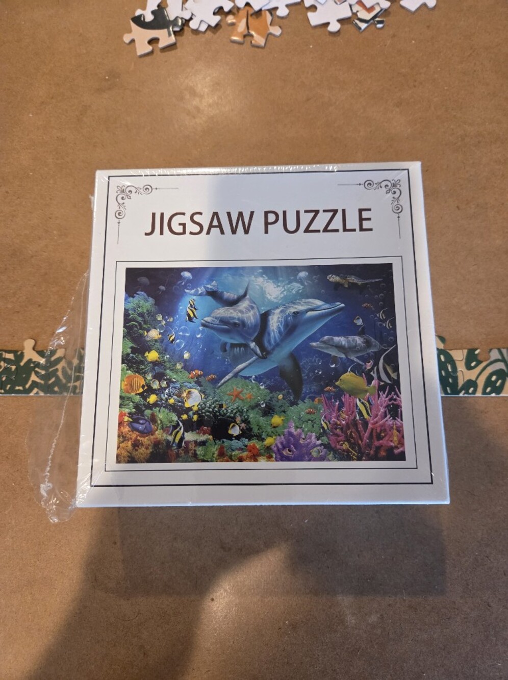 Unbranded Blue Dolphin Ocean Jigsaw Puzzle